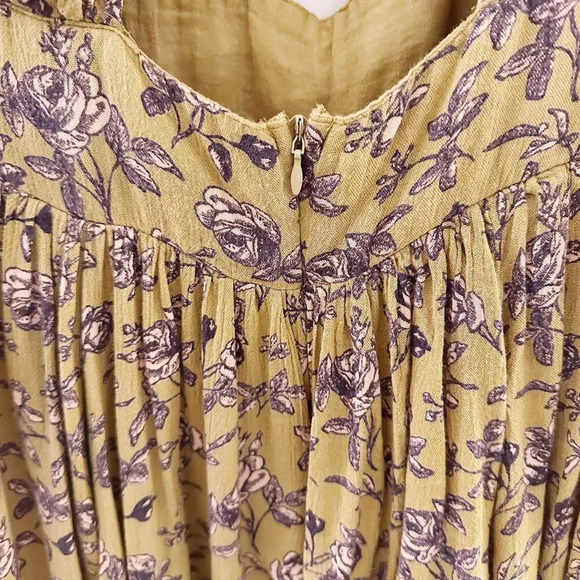 RAGA Floral Sofia Cutout Short Dress Romper Mini Criss Cross - Picture 6 of 8